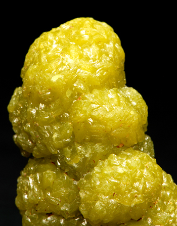 Pyromorphite - Mine da la Vidale, Aspri�res, Aveyron, France